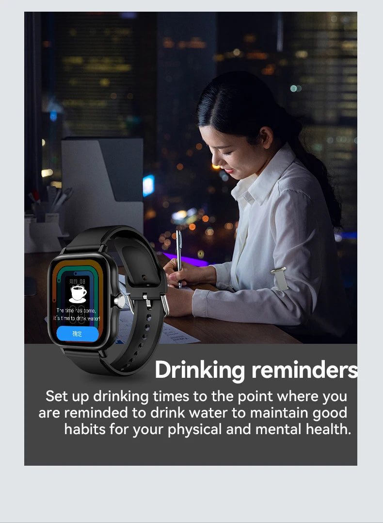 Shopdroplo LAXASFIT Y13 Pro Max Smart Watch – Bluetooth Calling, Heart Rate & Fitness Tracker (2025 Model)