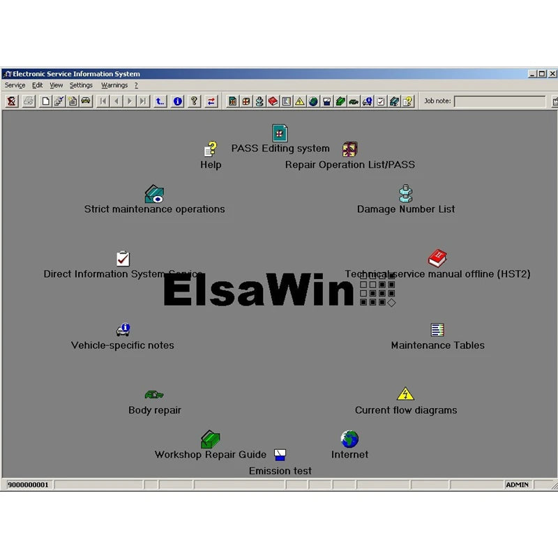 Shopdroplo ETKA 8.3 + ELSAWIN 6.0 Auto Repair & Parts Catalog Software