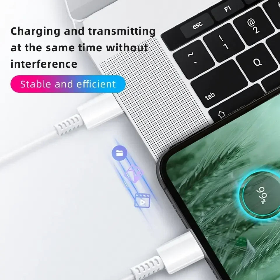 Shopdroplo 45W PD USB-C Fast Charger – High-Speed Wall Adapter for Samsung, iPhone 15, Xiaomi & More