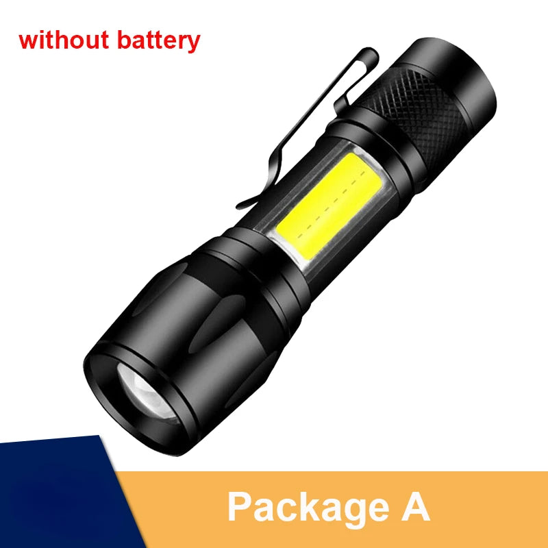 Shopdroplo Powerful LED Flashlight – 100000 Lumens USB Rechargeable Waterproof Zoom Torch for Outdoor Hunting, Camping & Fishing