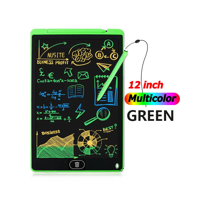 Shopdroplo 12-Inch LCD Writing Tablet – Digital Drawing & Handwriting Pad for Kids and Adults