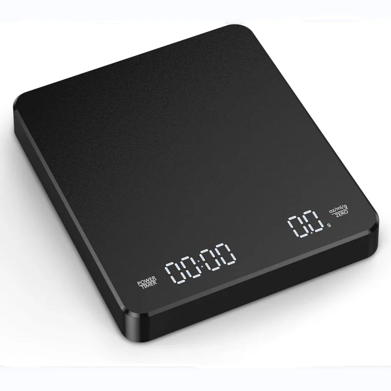 Shopdroplo Digital Kitchen Scale – High Precision Coffee & Food Scale with Timer, LED Display, Portable Baking Tool