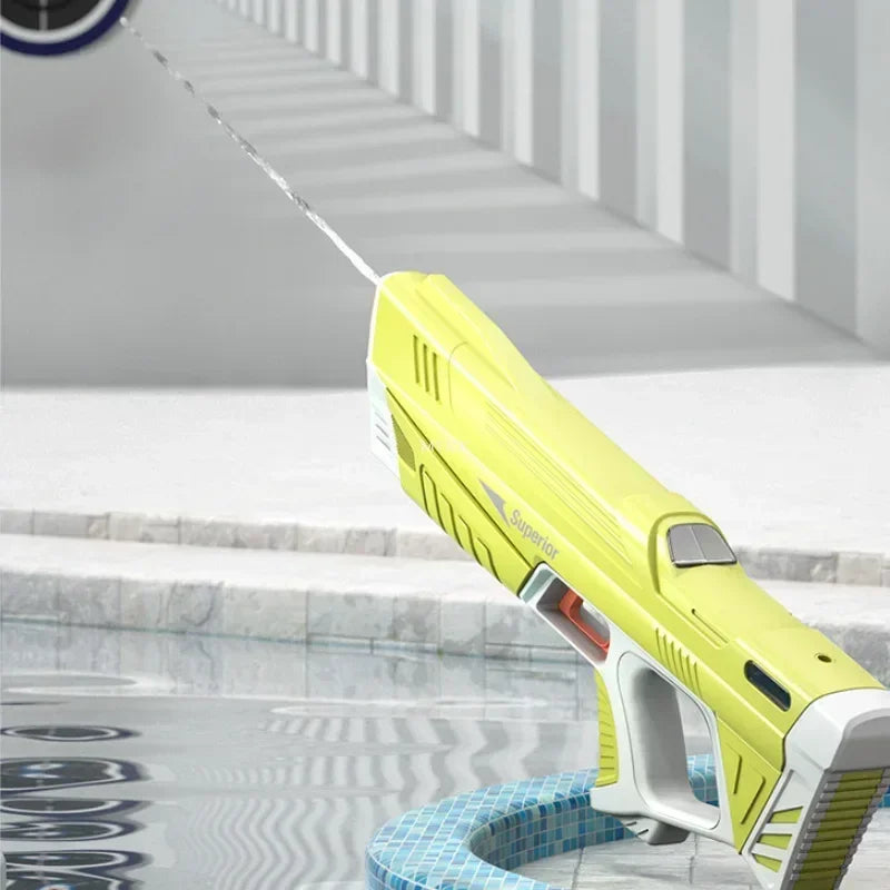 Shopdroplo™ 43cm Full Electric Water Gun – Auto-Fire Toy for Kids (Summer Fun Edition)