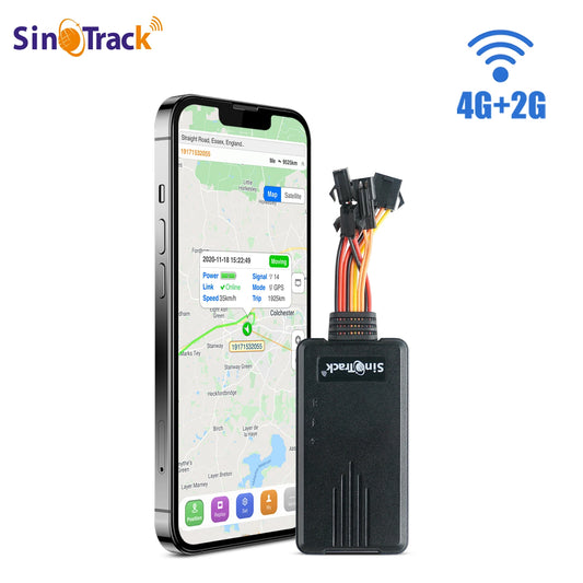 Shopdroplo – SinoTrack 4G GPS Tracker ST-906L for Car & Motorcycle | Real-Time Tracking + Remote Power Cut-Off