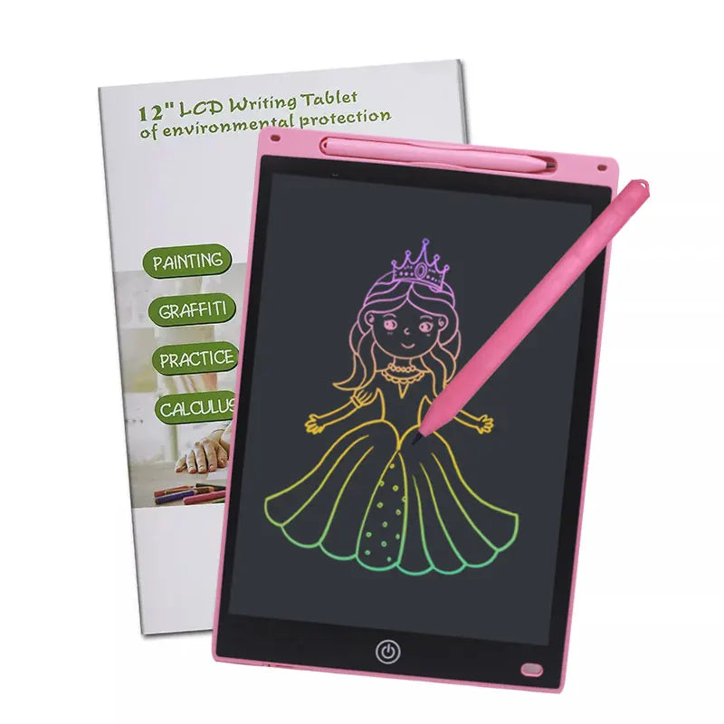 Shopdroplo 12-Inch LCD Writing Tablet – Digital Drawing & Handwriting Pad for Kids and Adults
