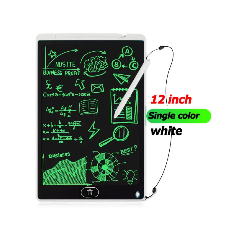 Shopdroplo 12-Inch LCD Writing Tablet – Digital Drawing & Handwriting Pad for Kids and Adults