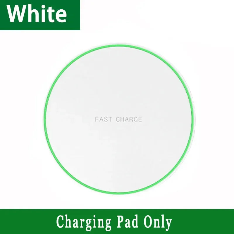 Shopdroplo™ 100W Fast Wireless Charging Pad – Slim Charger for iPhone, Samsung, Xiaomi & More