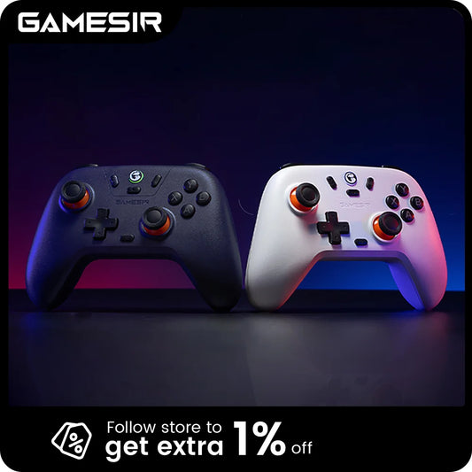 Shopdroplo GameSir T4 Nova Lite Wireless Game Controller – Hall Effect, Multi-Platform Compatible