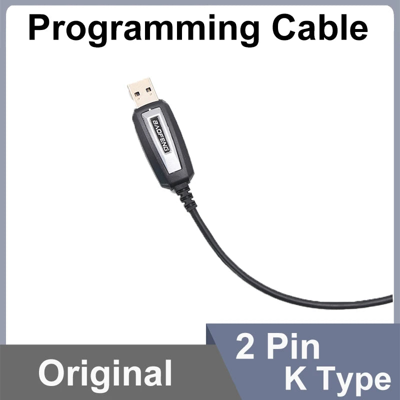 Shopdroplo™ USB Programming Cable – Compatible with Baofeng, Quansheng, TYT, UV Series & More