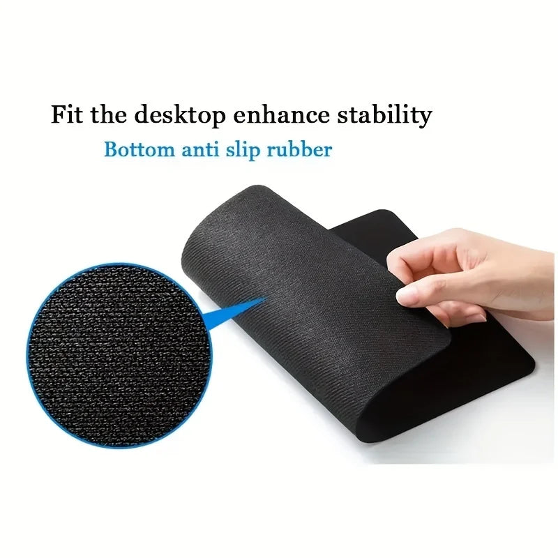 Shopdroplo™ Office Shortcut Key Mouse Pad – Excel, Word, PowerPoint Commands at Your Fingertips (22×18cm)
