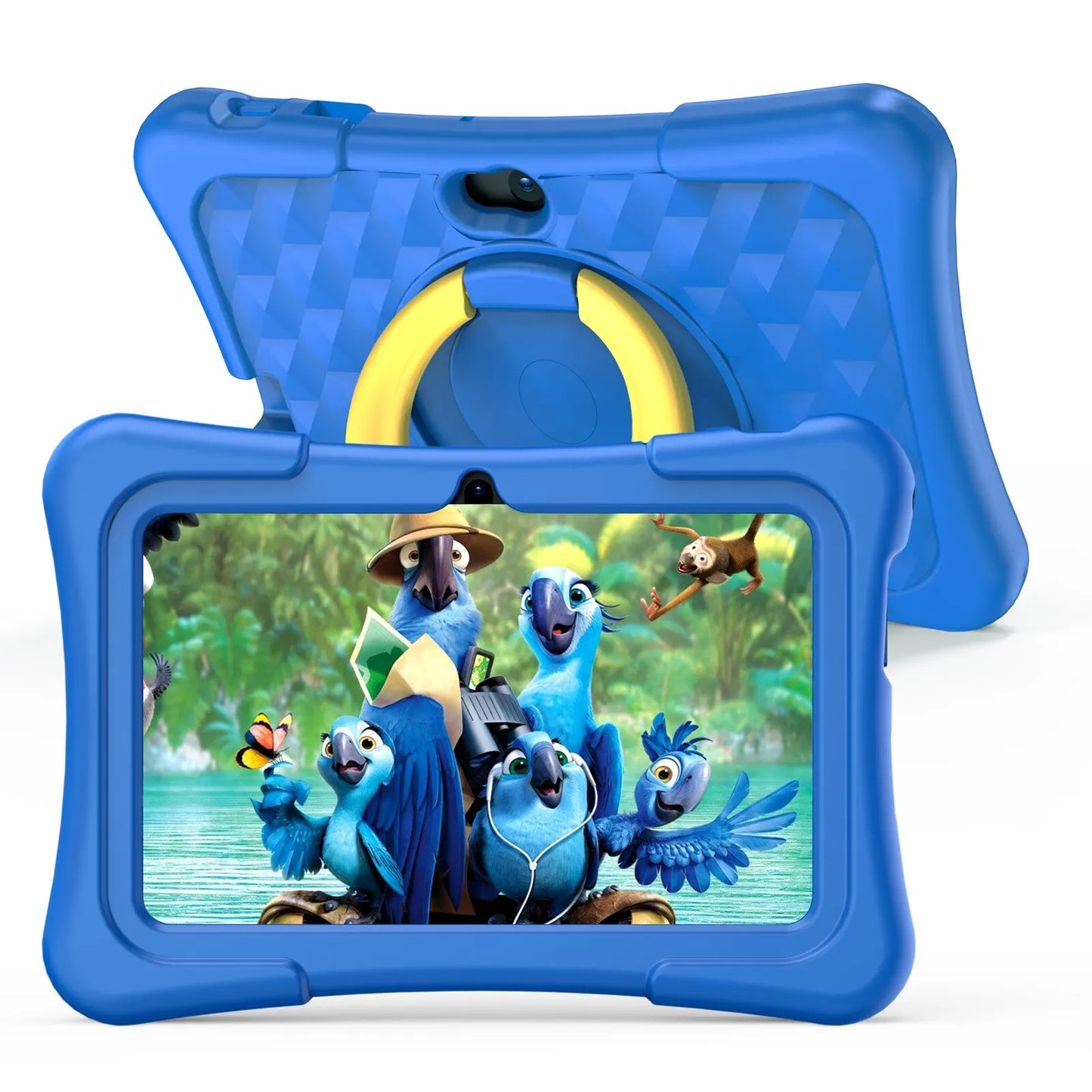 Shopdroplo Kids Tablet – 7” Android 11 with Educational Apps, Dual Camera, Case Included