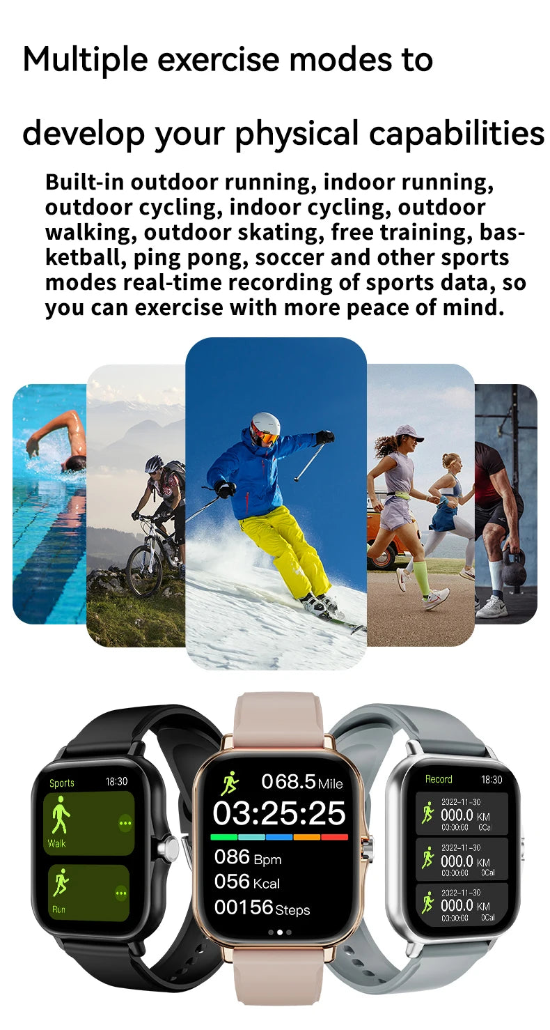 Shopdroplo LAXASFIT Y13 Pro Max Smart Watch – Bluetooth Calling, Heart Rate & Fitness Tracker (2025 Model)