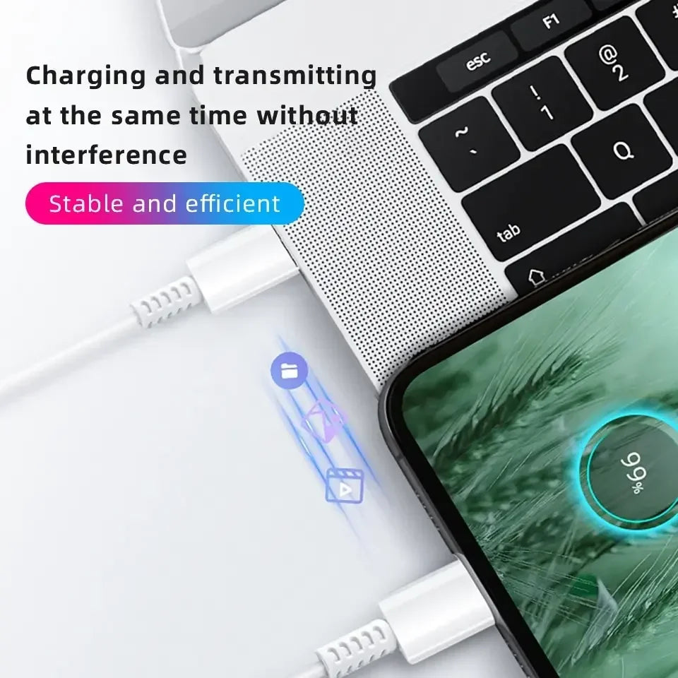 Shopdroplo 45W PD USB-C Fast Charger – High-Speed Wall Adapter for Samsung, iPhone 15, Xiaomi & More