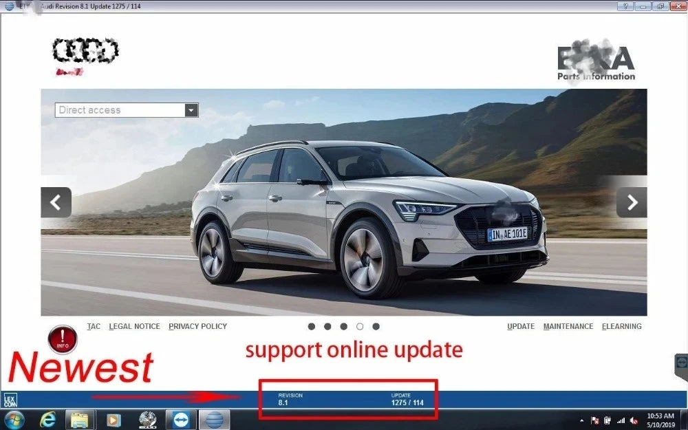 Shopdroplo ETKA 8.3 + ELSAWIN 6.0 Auto Repair & Parts Catalog Software